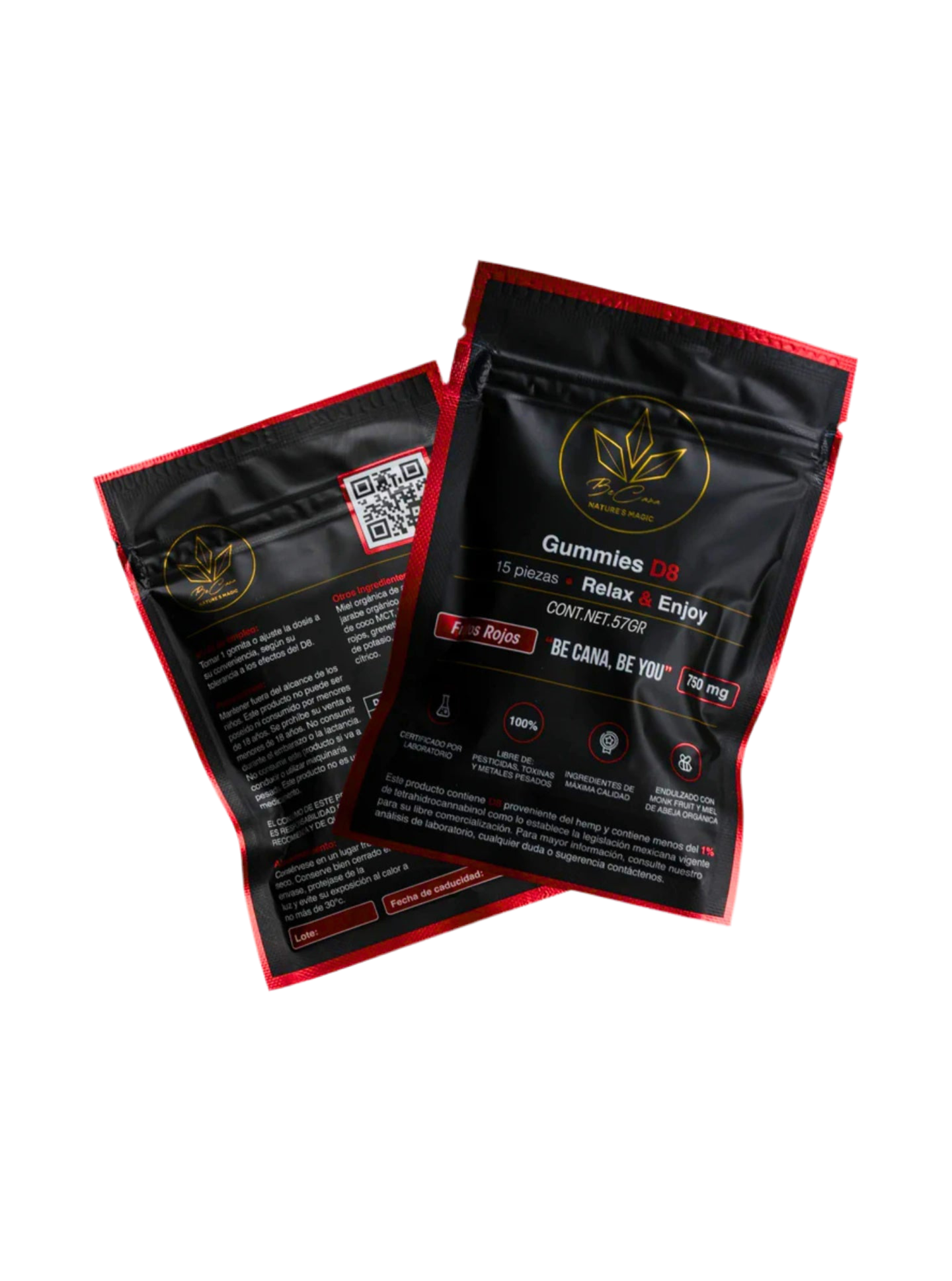 BE CANA | GOMITAS CON THC DELTA 8 |
